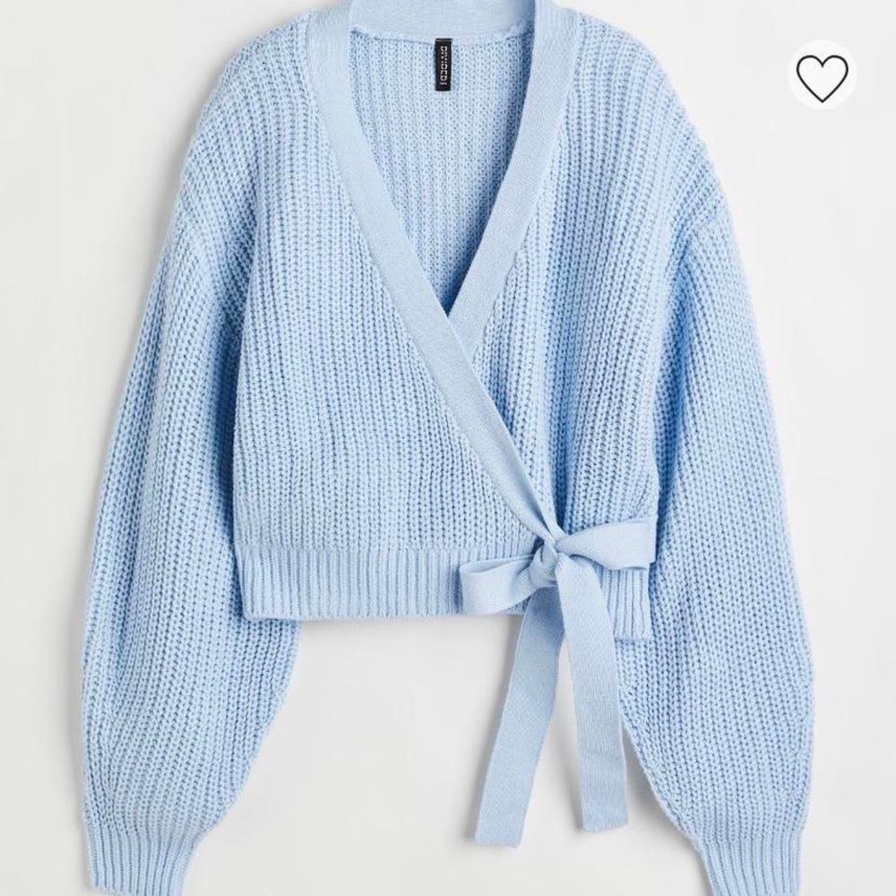 blue sweater